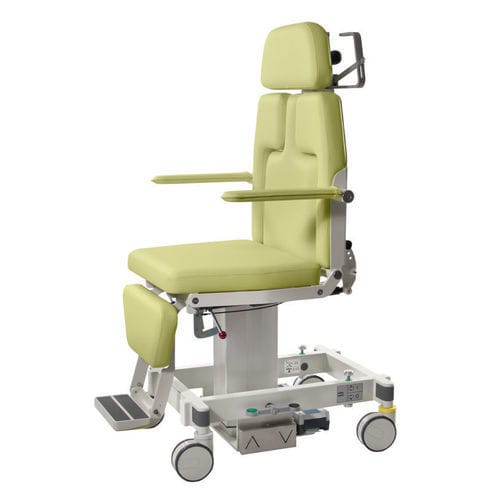 Mammographie-Untersuchungsstuhl - ak 5010 MBS - Akrus GmbH & Co.KG - elektrisch / höhenverstellbar / mit Fußstütze