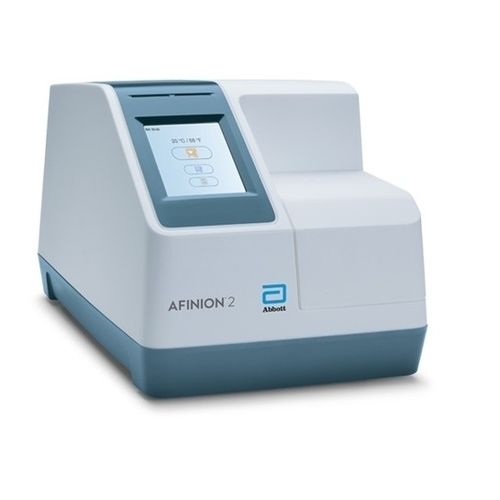Analysator für glykiertes Hämoglobin / Point-of-Care - AFINION™ 2 - Abbott - für klinische Diagnose / für Diabetes / kompakt