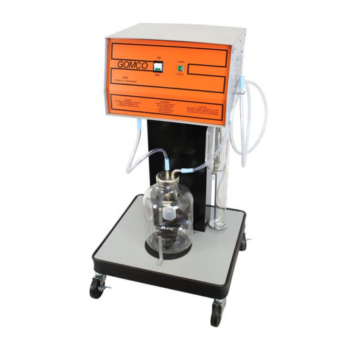 Elektrische chirurgische Absaugpumpe - GOMCO® 6020 - Allied Healthcare Products - auf Rollen