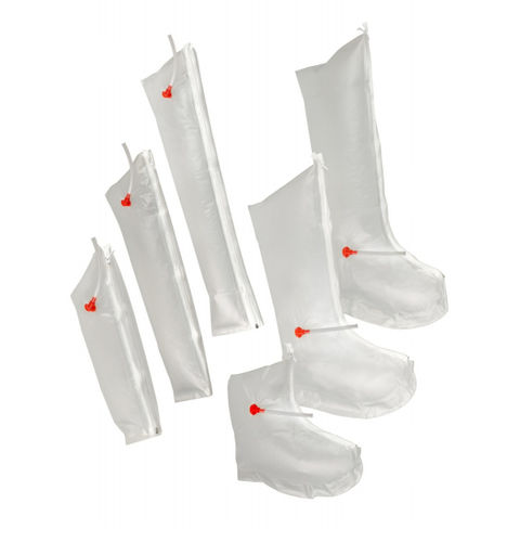 Aufblasbare Notfallschiene - SCHUCO ® - Allied Healthcare Products - für untere Extremität / für obere Extremität / Schienenverbände Set
