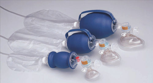 Gummi-Handbeatmungsgerät - L670 series - Allied Healthcare Products - mit PEEP-Ventil / mit Masken / zum Einmalgebrauch