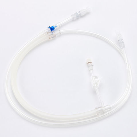 Schlauch zur Hämofiltration - Allmed Medical   - rechtsseitig / elastisch / transparent