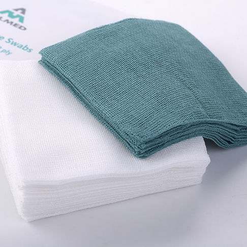 Baumwolle-Mullkompresse - Allmed Medical Products  