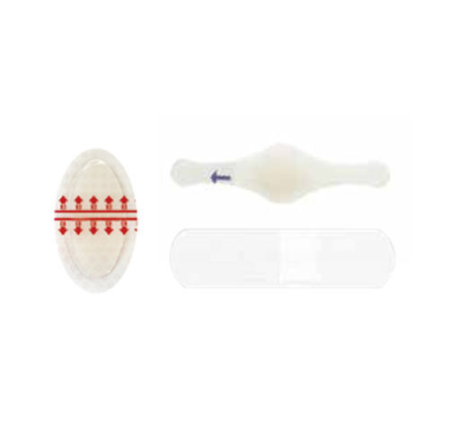 Hydrokolloidverband - Allmed Medical Products   - wasserdicht / antimikrobiell / atmungsaktiv
