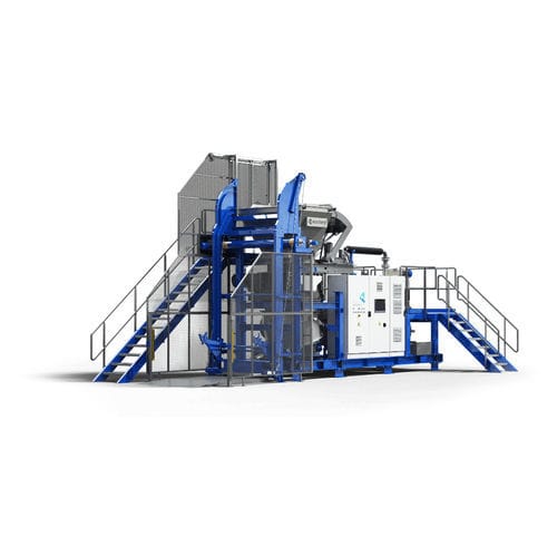 Abfallaufbereitungssystem mit sterilisator - 125 - ECOSTERYL - medizinisch / automatisch / mit Reißwolf