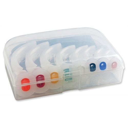 Guedel-Kanüle - 43000  - American Diagnostic  - für oropharyngeale Intubation / gebogen / Einweg