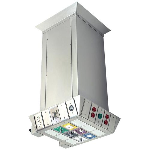 Deckenmontierter Verteilersäule - C-COL-ELECH-VVV - Amico - für Intensivpflege / höhenverstellbar / motorisiert