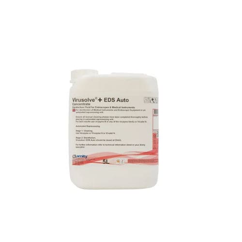 Desinfektionsmittel für chirurgische Instrumente - VIRUSOLVE+ EDS AUTO - Amity International - für Endoscope / flüssig / 5000 mL