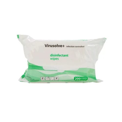 Feuchte Reinigungstücher / für Böden und andere Oberflächen - VIRUSOLVE+® - Amity International - 200er-Packung
