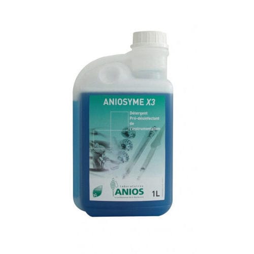 Desinfektionsmittel für Endoscope - ANIOSYME X3 - ANIOS Laboratoires  - für chirurgische Instrumente / flüssig / 1000 mL