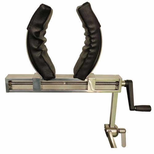 Beinhalter für OP-Tisch - 6352 - Ansabere Surgical - für Arthroskopie / Edelstahl / einstellbar