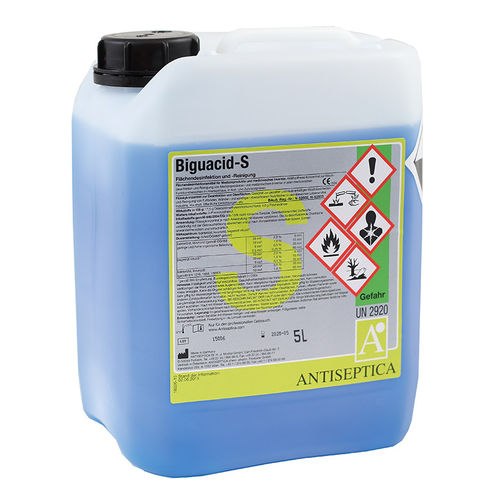 Desinfektionsmittel für Böden und andere Oberflächen - BIGUACID S - ANTISEPTICA - flüssig / 5000 mL