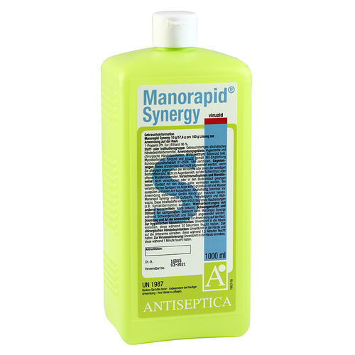 Hydroalkoholische Lösung / 500 mL - MANORAPID® SYNERGY - ANTISEPTICA - 1000 ml / 150 ml