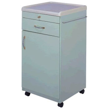 Nachttisch auf Rollen - APC-8035 - Apex Health Care - modular / mit Schubladen / Schrank