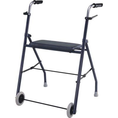 Gehgestell mit 2 Rädern - APC-30120 - Apex Health Care - höhenverstellbar / mit Sitz