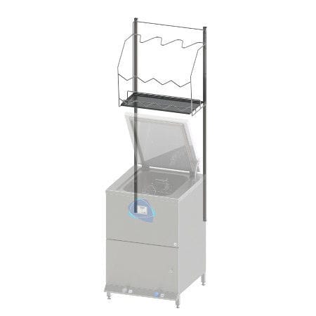 Edelstahl-Bettpfannenhalter - ASM28 - ARCANIA DEPARTMENT SOFINOR - wandmontiert