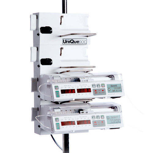 Mehrweg-Infusionsstation - UniQueDOC™ - Arcomed AG Medical Systems - volumetrisch / modular