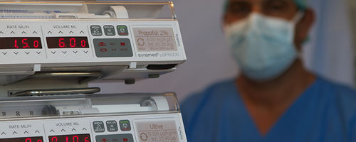 Anästhesie-Spritzenpumpe - Syramed®µSP6000 Premium  - Arcomed AG Medical Systems - 1 Kanal / TIVA