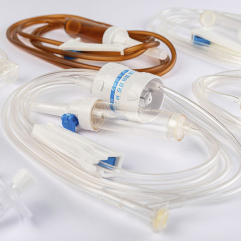 Infusionsset mit Filter zur Vorbeugung von Partikel-Kontamination - BioDrip - Aries - mit Lichtschutz