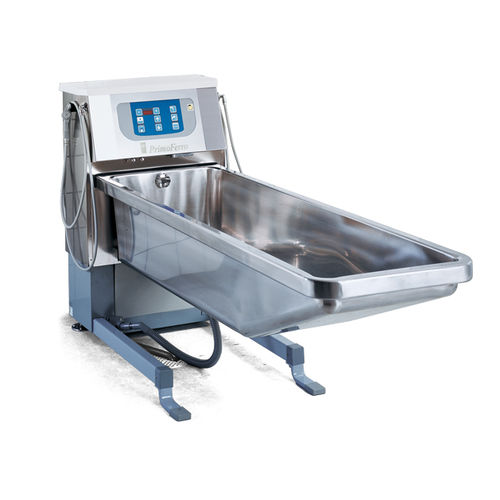 Elektrische Pflegebadewanne - Primo Ferro - Arjo - höhenverstellbar / Snoezelen / für Verbrennungspatienten