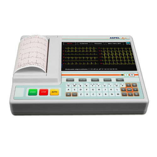 EKG-System für die Veterinärmedizin / 1 Kanal - ORANGE v.07.105W - ASPEL  - 3 Kanäle / 12 Kanäle / 6 Kanäle
