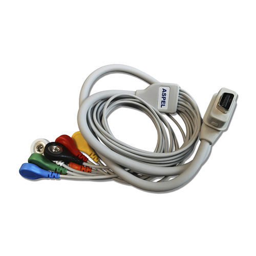 EKG-Kabel / für Langzeit-EKG - KRH-703 v.422 - ASPEL  - 7 Adern