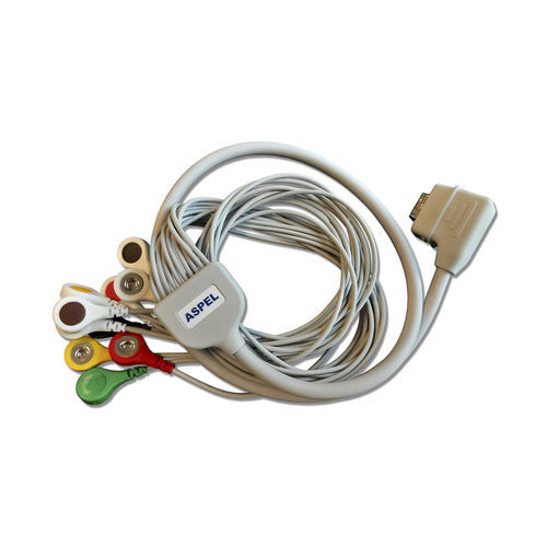 EKG-Kabel / für Langzeit-EKG - KRH-712 v.322 - ASPEL  - 10 Adern