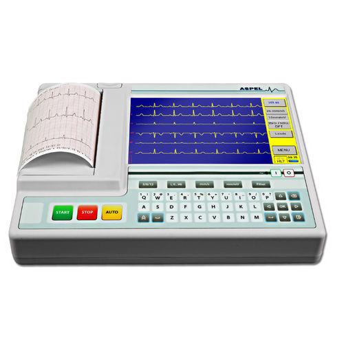 Ruhe-Elektrokardiograph - GREY v.07.325 - ASPEL  - 12 Kanäle / 3 Kanäle / 6 Kanäle