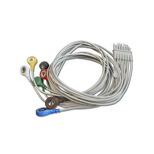 EKG-Kabel / für Langzeit-EKG - KRH-702 v.001 - ASPEL  - 7 Adern