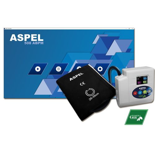 Automatischer Blutdruckmonitor - 308-508 ABPM v.101ALFA ECO - ASPEL  - Arm / mit Erwachsenenmanschette
