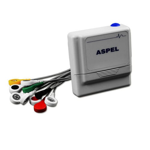 Holter-EKG / 12 Kanäle - HLT-712 v.201 - ASPEL  - 3 Kanäle / kabellos