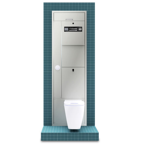 Reinigungs- und Desinfektionsgerät / Bettpfannen - AF2.45M + I/WC - AT-OS - wandmontiert / Einbau / mit Dampferzeuger