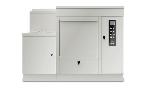 Reinigungs- und Desinfektionsgerät / Bettpfannen - AF2.135B - AT-OS - bodenstehend / mit Dampferzeuger / Wasserenthärtungs-Dosierpumpe