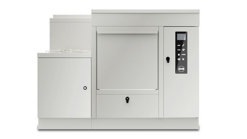 Reinigungs- und Desinfektionsgerät / Bettpfannen - AF2.135L - AT-OS - bodenstehend / mit Dampferzeuger / Wasserenthärtungs-Dosierpumpe