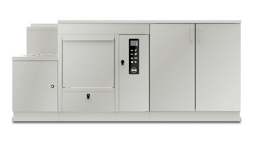 Reinigungs- und Desinfektionsgerät / Bettpfannen - AF2.225L - AT-OS - bodenstehend / mit Dampferzeuger / Wasserenthärtungs-Dosierpumpe