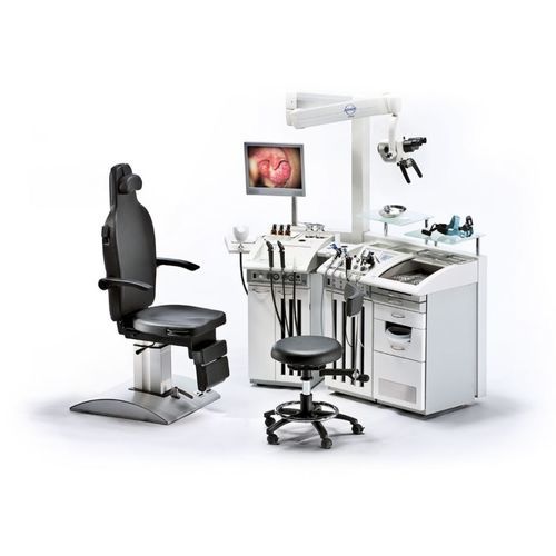 HNO-Arbeitsstation - S 61 Servant - ATMOS MedizinTechnik - mit Stuhl / modular / kompakt