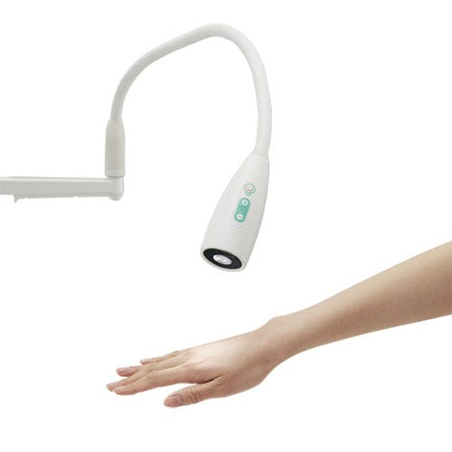 Untersuchungsleuchte für Neugeborene - InfaLite - Atom Medical Corporation  - LED / wandmontiert / flexibel