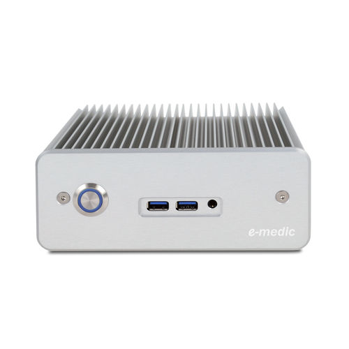Medizinischer Box-PC / Intel® Core i5 - e-medic™ Silence XT-M - Baaske Medical - tragbar / 500 GB / SSD 256 Go
