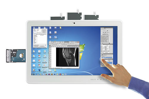 Medizinischer Panel-PC / Intel® Core i7 - e-medic™ Silence TP 7 - Baaske Medical - all-in-one / SSD 128 Go / SSD 256 Go