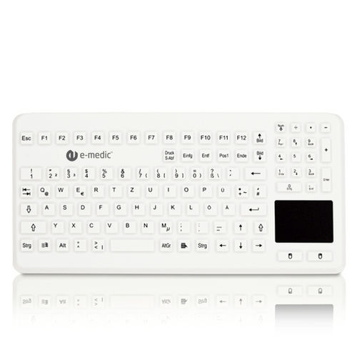 Medizinische Tastatur / Touchpad - 2006723s - Baaske Medical - Silikon / wasserdicht / hygienisch