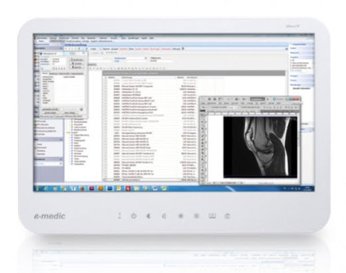Medizinischer Panel-PC / Intel® Core i7 - e-medic™ Silence TP 2 - Baaske Medical - Intel® Core i5 / 500 GB / SSD 128 Go