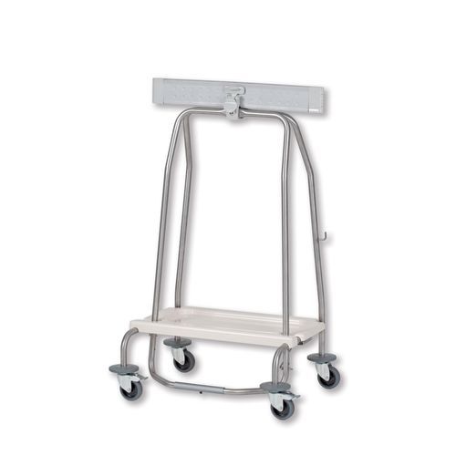 Wäschewagen für Kliniken - 312/2 CR - Alvi - 1 Sack / aus Edelstahl