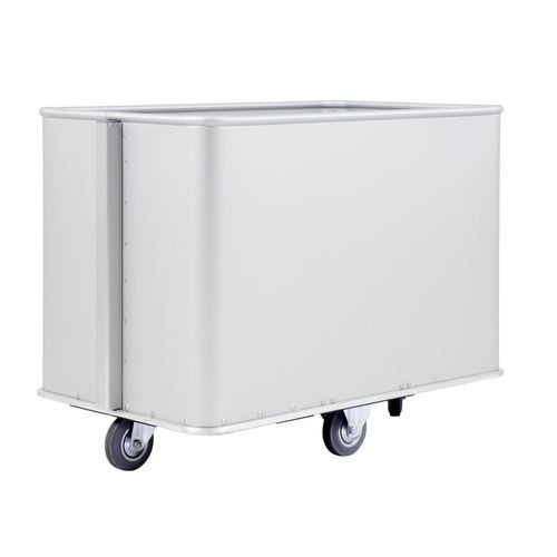 Sackhalterwagen für dreckige Wäsche - 680 CR 1-2-1 - Alvi - medizinisch / Transport / mit großem Fach