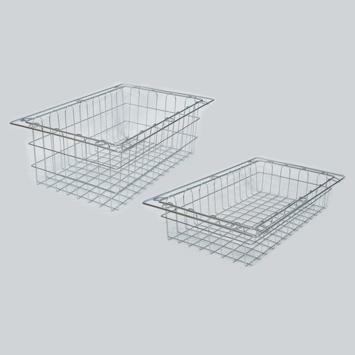 Sterilisationskorb für Instrumente - BLSFL-ISO - Alvi - perforiert / Edelstahl / ABS