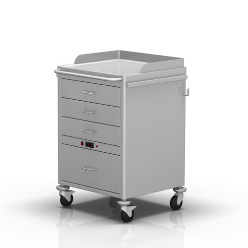 Wagen für Anästhesie - 2-347 - ALVO Medical - Mehrzweck / für Transport / Edelstahl