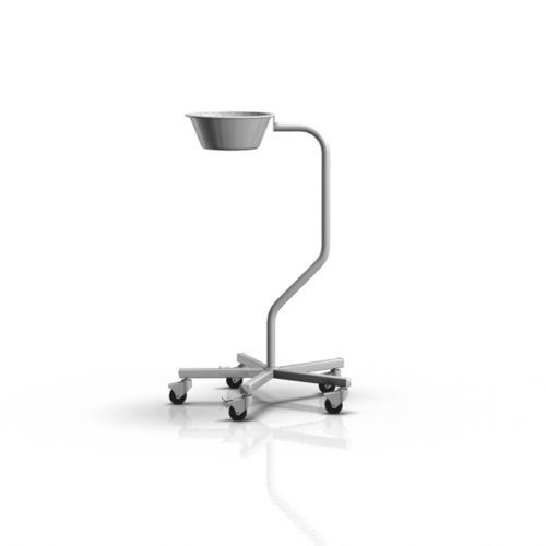 Schalenhalter zur Montage auf Rollwagen - 2-031 - ALVO Medical - Edelstahl