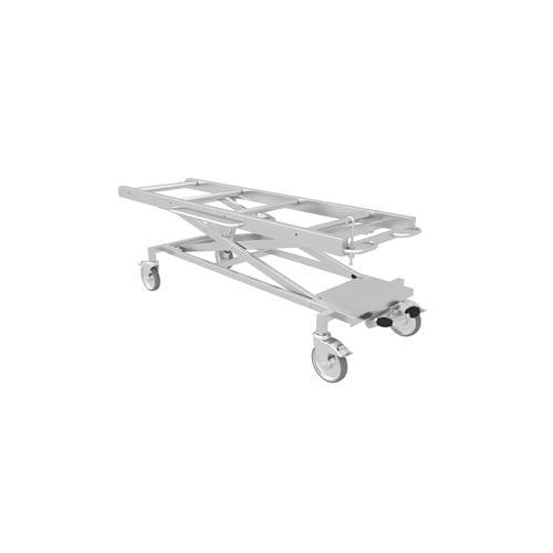 Transfer-Leichentransportwagen - N1-102-1 - ALVO Medical - Transport / hydraulisch / Edelstahl