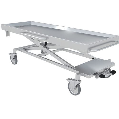 Leichenwaschungs-Tisch - N3-102-1 - ALVO Medical - rechteckig / höhenverstellbar / Mobiler