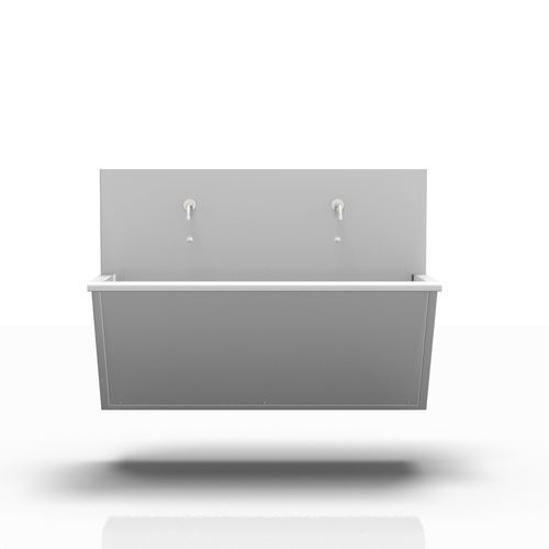 Waschbecken für OP / 2 Arbeitsplätze - 2-091-2 - ALVO Medical - Edelstahl
