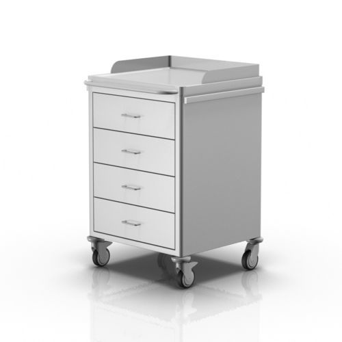 Wagen für Anästhesie - 2-346 - ALVO Medical - für Katheter / für Transport / Edelstahl